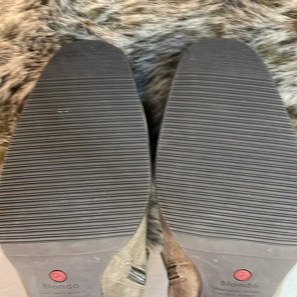 Blondo Waterproof Never Worn Suede Leather Heeled Ankle Boots-7.5-#0034 - Picture 10 of 16